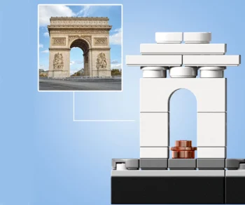 Детски комплект за игра LEGO® Architecture 21044 – Париж