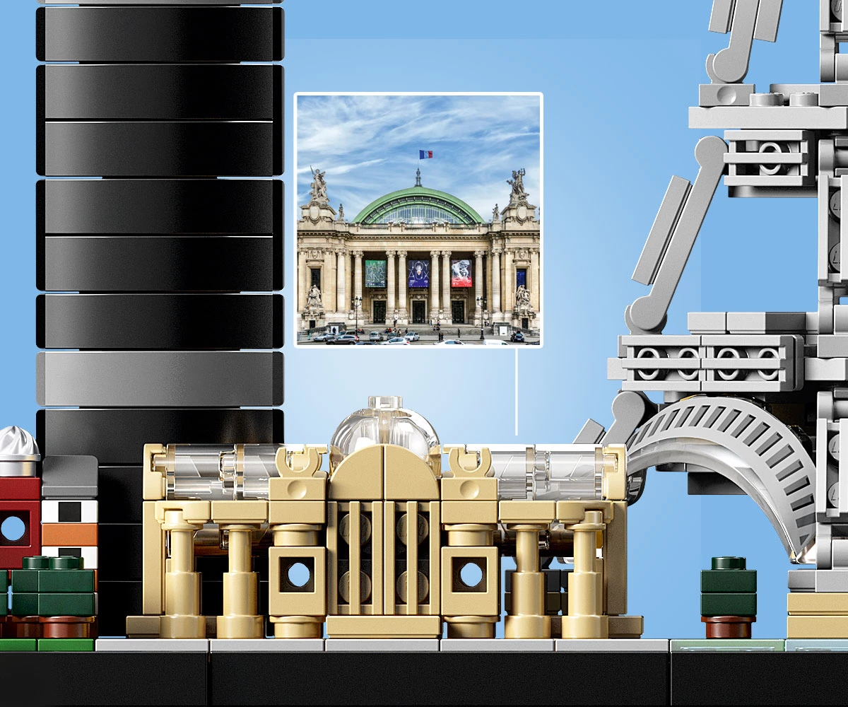 Детски комплект за игра LEGO® Architecture 21044 - Париж thumb 8 Конструктор ЛЕГО Architecture 21044 thumb 8