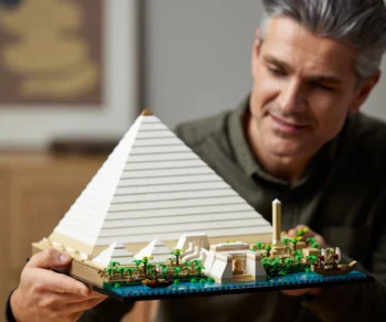 Детски комплект за игра LEGO® Architecture 21058 – Голямата пирамида в Гиза