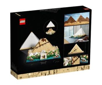 Детски комплект за игра LEGO® Architecture 21058 – Голямата пирамида в Гиза
