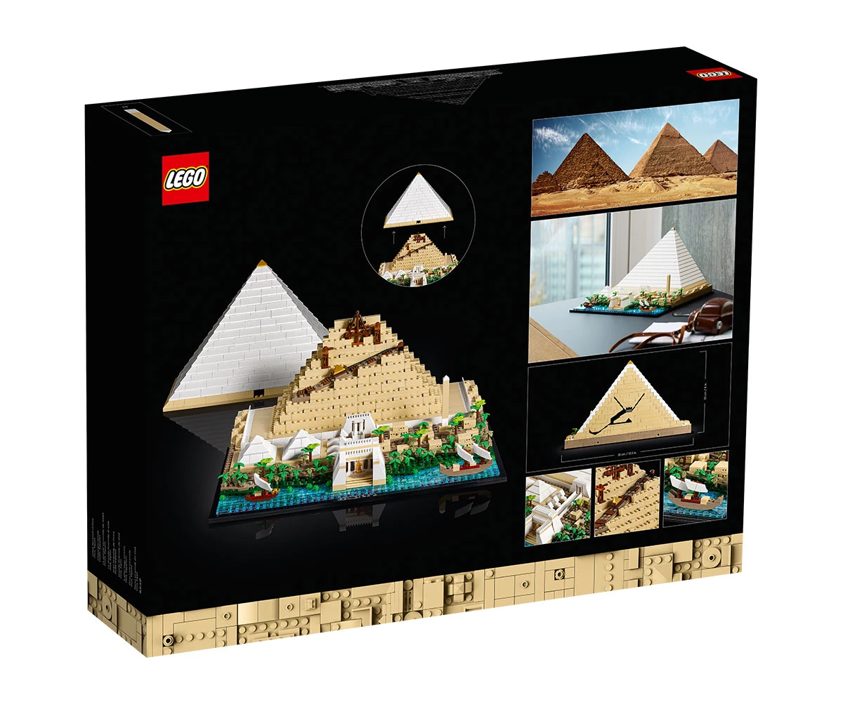Детски комплект за игра LEGO® Architecture 21058 - Голямата пирамида в Гиза thumb 2 Конструктор ЛЕГО Architecture 21058 thumb 2