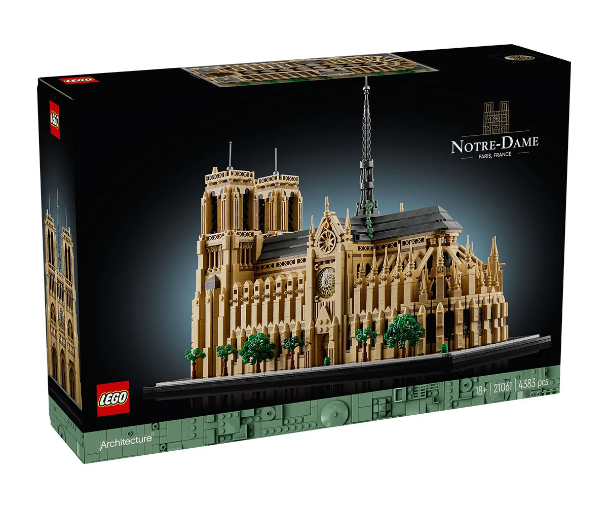 Детски комплект за игра LEGO® Architecture 21061 - Парижката Света Богородица Конструктор ЛЕГО Architecture 21061
