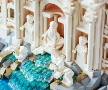 Детски комплект за игра LEGO® Architecture 21062 – Фонтан ди Треви