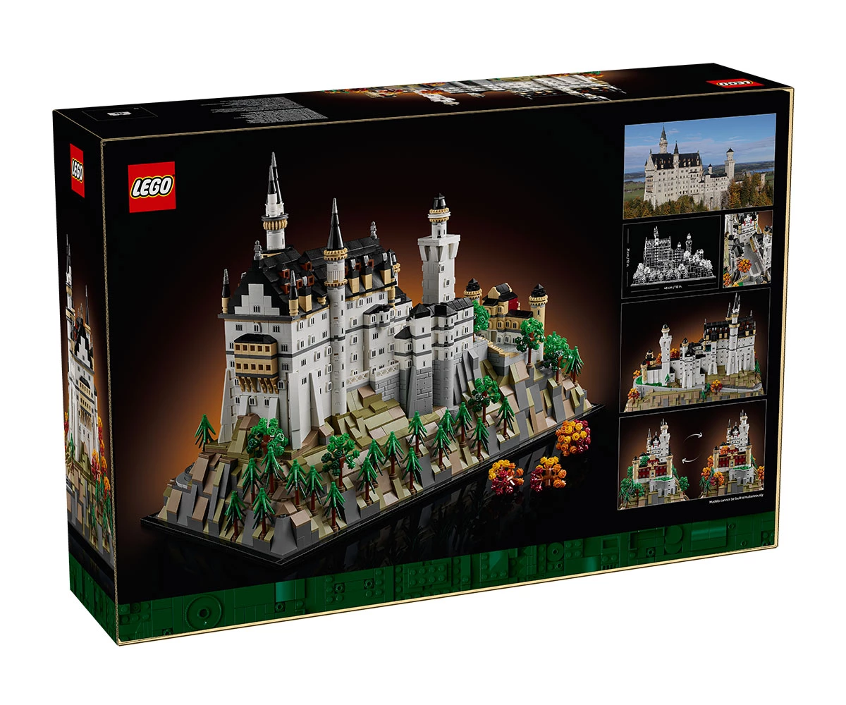 Детски комплект за игра LEGO® Architecture 21063 - Замъкът Нойшванщайн thumb 2 LEGO® Architecture 21063 - Neuschwanstein Castle thumb 2