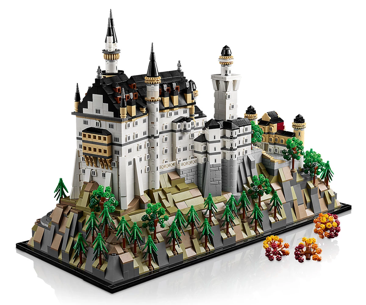 Детски комплект за игра LEGO® Architecture 21063 - Замъкът Нойшванщайн thumb 7 LEGO® Architecture 21063 - Neuschwanstein Castle thumb 7