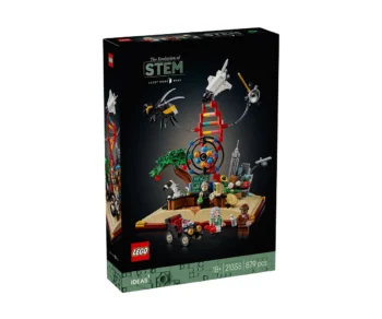 Детски комплект за игра LEGO® Ideas 21355 – Еволюцията на техническите науки