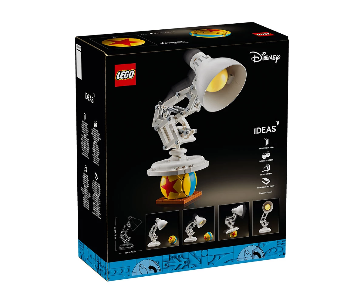 Детски комплект за игра LEGO® Ideas 21357 - Disney Pixar Luxo Jr. thumb 2 LEGO® Ideas 21357 - Disney Pixar Luxo Jr. thumb 2