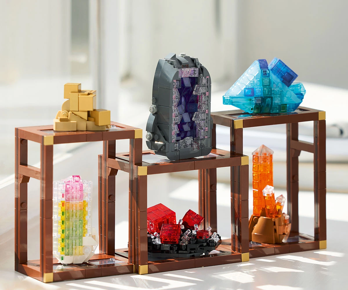 Детски комплект за игра LEGO® Ideas 21362 - Колекция минерали thumb 13 LEGO® Ideas 21362 - Mineral Collection thumb 13