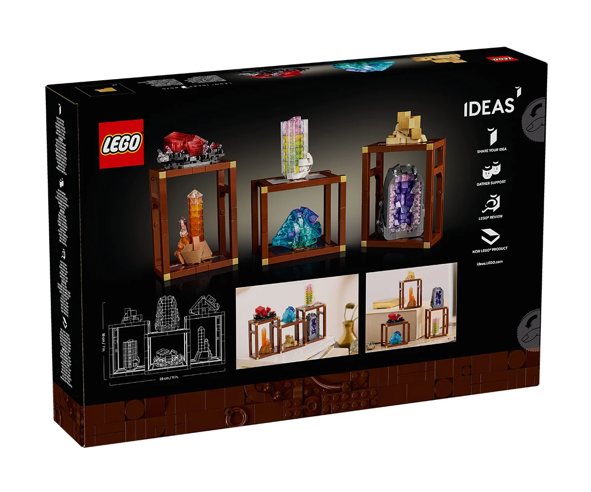 Детски комплект за игра LEGO® Ideas 21362 - Колекция минерали thumb 2 LEGO® Ideas 21362 - Mineral Collection thumb 2