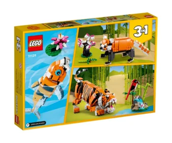 Детски комплект за игра LEGO® Creator 31129 – Величествен тигър