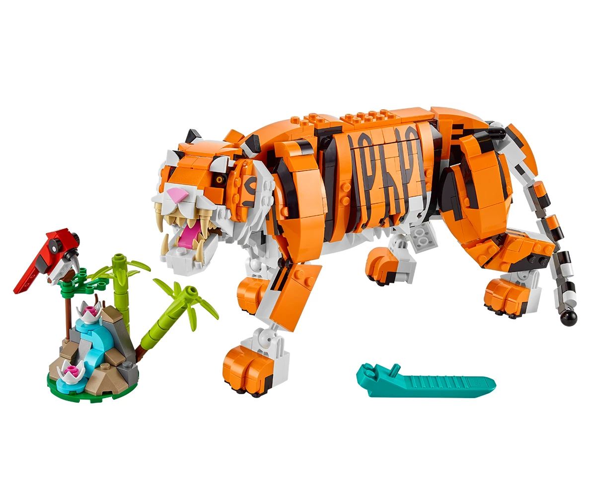 Детски комплект за игра LEGO® Creator 31129 - Величествен тигър thumb 3 Конструктор ЛЕГО Creator 31129 thumb 3