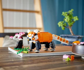 Детски комплект за игра LEGO® Creator 31129 – Величествен тигър