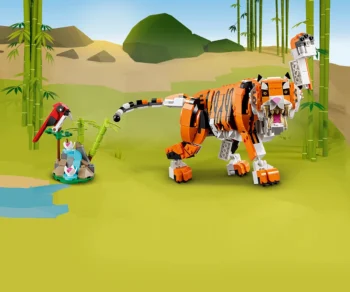 Детски комплект за игра LEGO® Creator 31129 – Величествен тигър