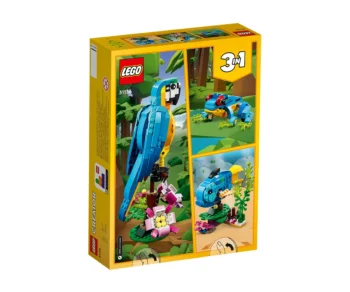 Детски комплект за игра LEGO® Creator 31136 – Екзотичен папагал