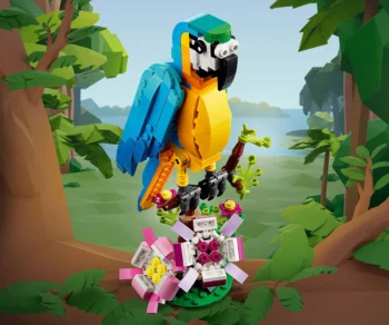 Детски комплект за игра LEGO® Creator 31136 – Екзотичен папагал