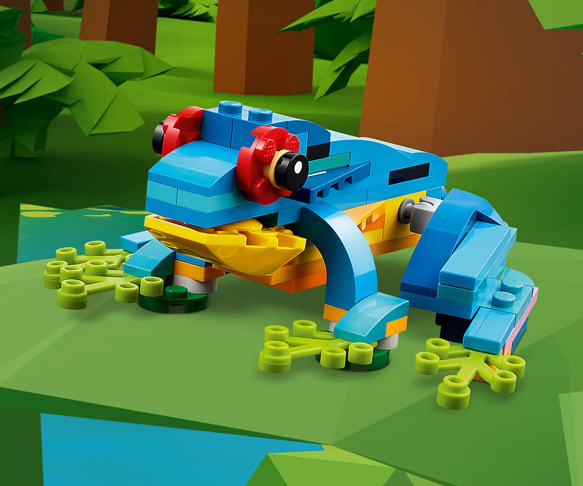 Детски комплект за игра LEGO® Creator 31136 - Екзотичен папагал thumb 9 Конструктор ЛЕГО Creator 31136 thumb 9