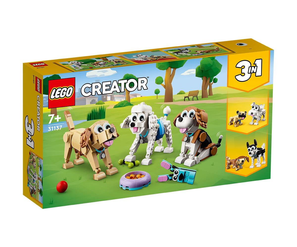 Детски комплект за игра LEGO® Creator 31137 - Симпатични кучета Конструктор ЛЕГО Creator 31137