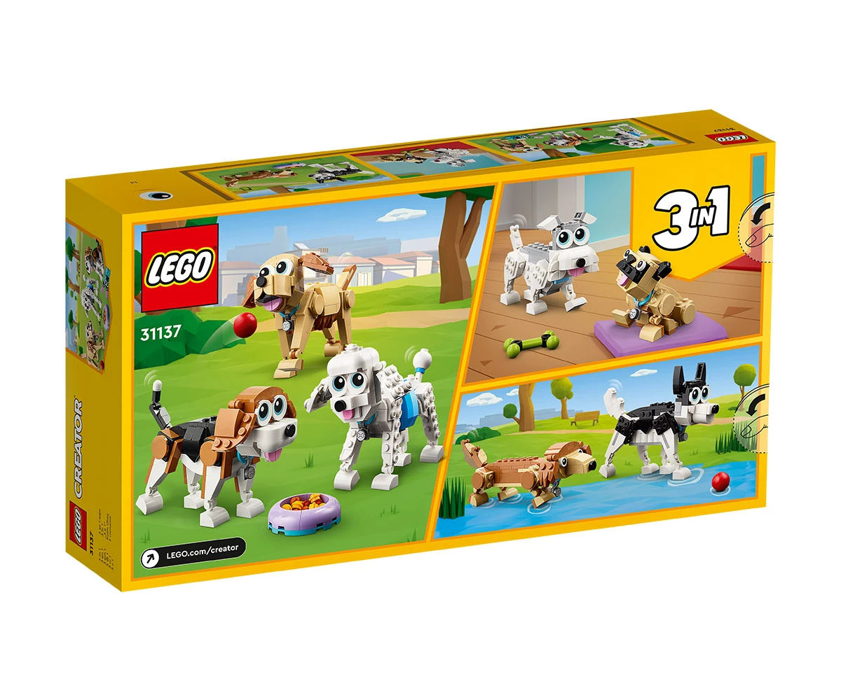 Детски комплект за игра LEGO® Creator 31137 - Симпатични кучета thumb 2 Конструктор ЛЕГО Creator 31137 thumb 2