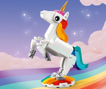 Детски комплект за игра LEGO® Creator 31140 – Магически еднорог