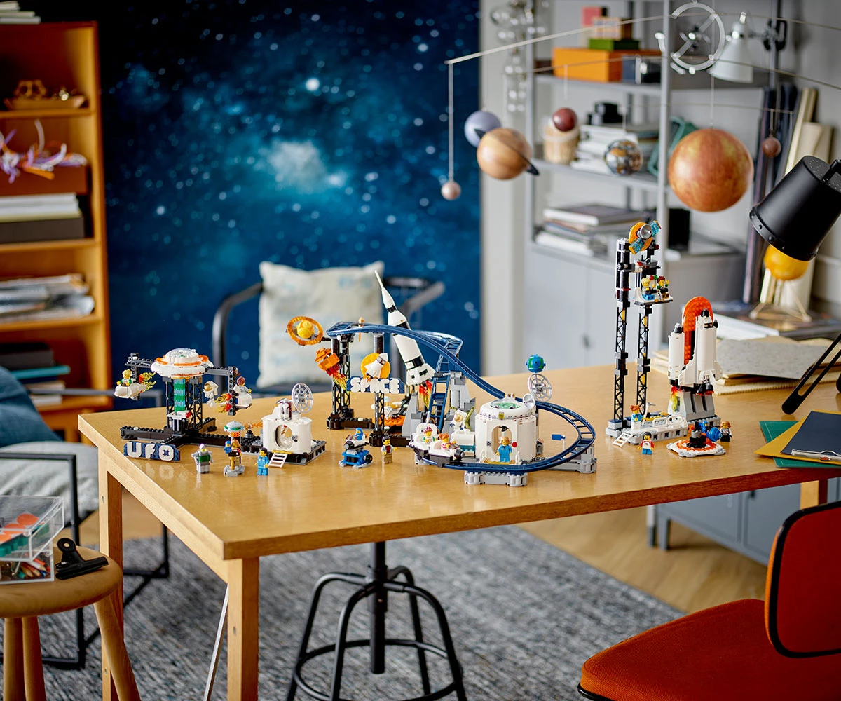 Детски комплект за игра LEGO® Creator 31142 - Космическо скоростно влакче thumb 12 Конструктор ЛЕГО Creator 31142 thumb 12