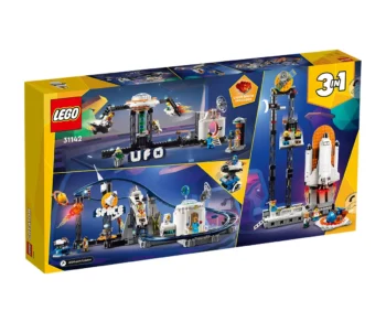 Детски комплект за игра LEGO® Creator 31142 – Космическо скоростно влакче