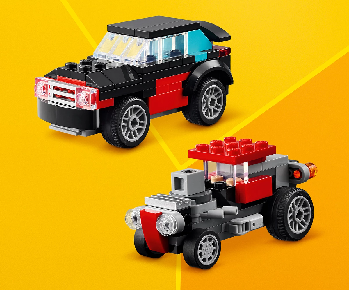 Детски комплект за игра LEGO® Creator 31146 - Камион с платформа и хеликоптер thumb 6 Конструктор ЛЕГО Creator 31146 thumb 6