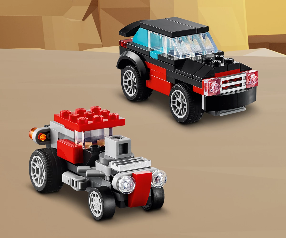 Детски комплект за игра LEGO® Creator 31146 - Камион с платформа и хеликоптер thumb 9 Конструктор ЛЕГО Creator 31146 thumb 9