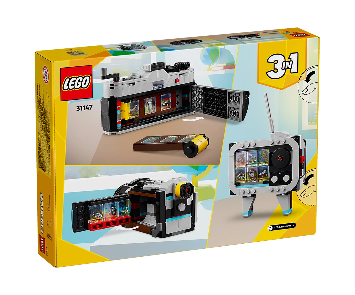 Детски комплект за игра LEGO® Creator 31147 - Ретро камера thumb 2 Конструктор ЛЕГО Creator 31147 thumb 2