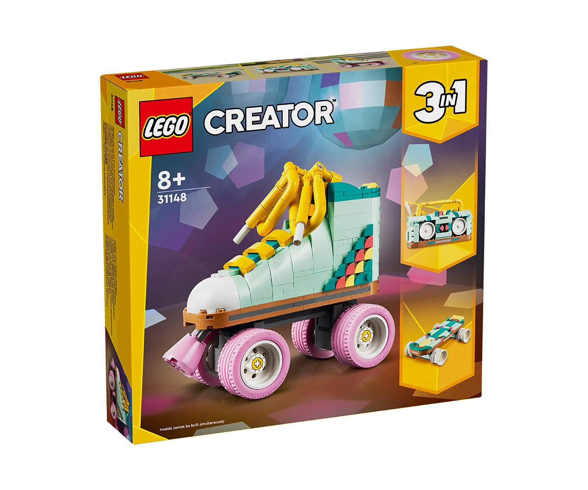 Детски комплект за игра LEGO® Creator 31148 - Ретро ролкова кънка Конструктор ЛЕГО Creator 31148