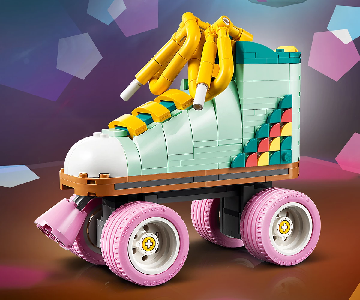 Детски комплект за игра LEGO® Creator 31148 - Ретро ролкова кънка thumb 4 Конструктор ЛЕГО Creator 31148 thumb 4