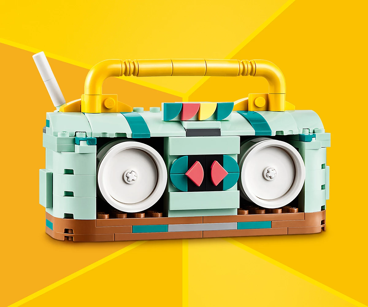 Детски комплект за игра LEGO® Creator 31148 - Ретро ролкова кънка thumb 6 Конструктор ЛЕГО Creator 31148 thumb 6