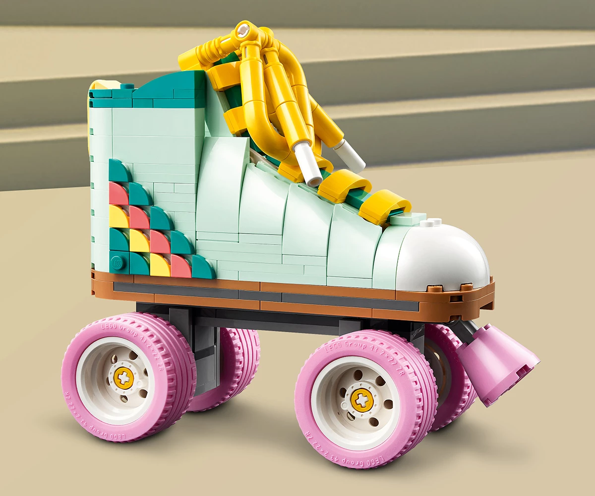 Детски комплект за игра LEGO® Creator 31148 - Ретро ролкова кънка thumb 7 Конструктор ЛЕГО Creator 31148 thumb 7