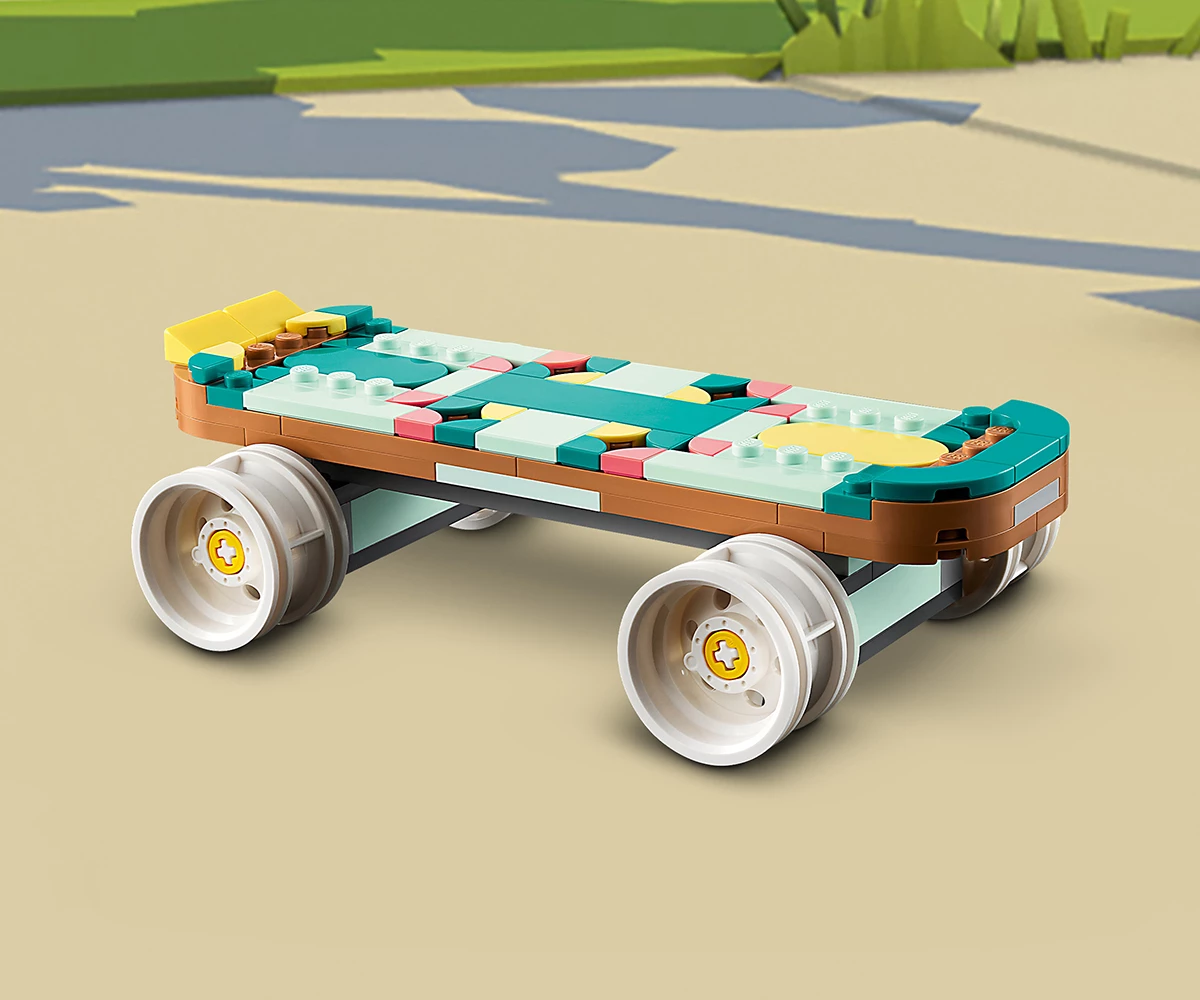 Детски комплект за игра LEGO® Creator 31148 - Ретро ролкова кънка thumb 8 Конструктор ЛЕГО Creator 31148 thumb 8