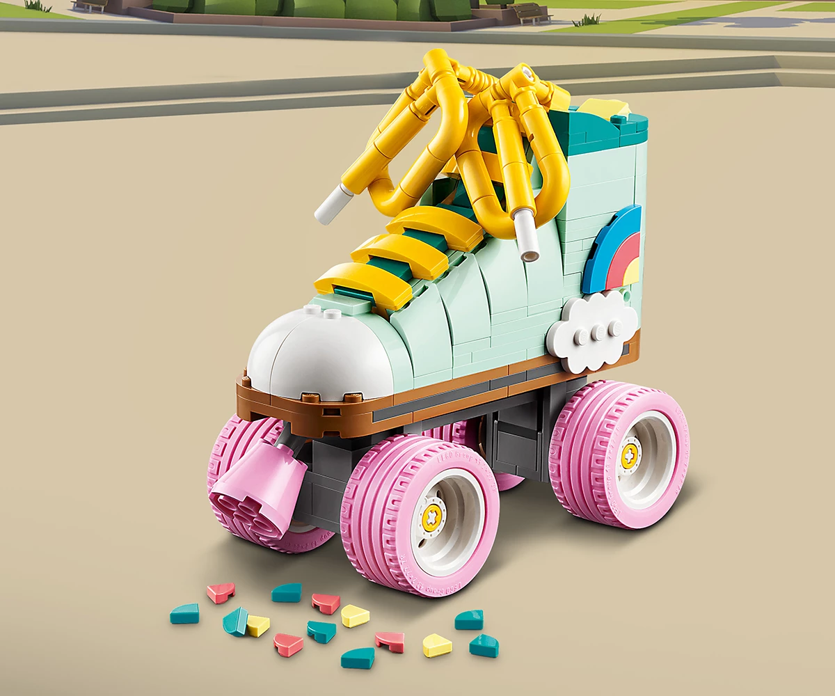 Детски комплект за игра LEGO® Creator 31148 - Ретро ролкова кънка thumb 10 Конструктор ЛЕГО Creator 31148 thumb 10