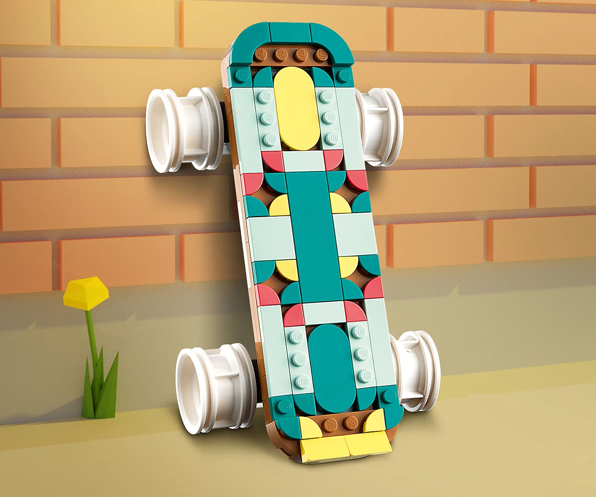 Детски комплект за игра LEGO® Creator 31148 - Ретро ролкова кънка thumb 11 Конструктор ЛЕГО Creator 31148 thumb 11