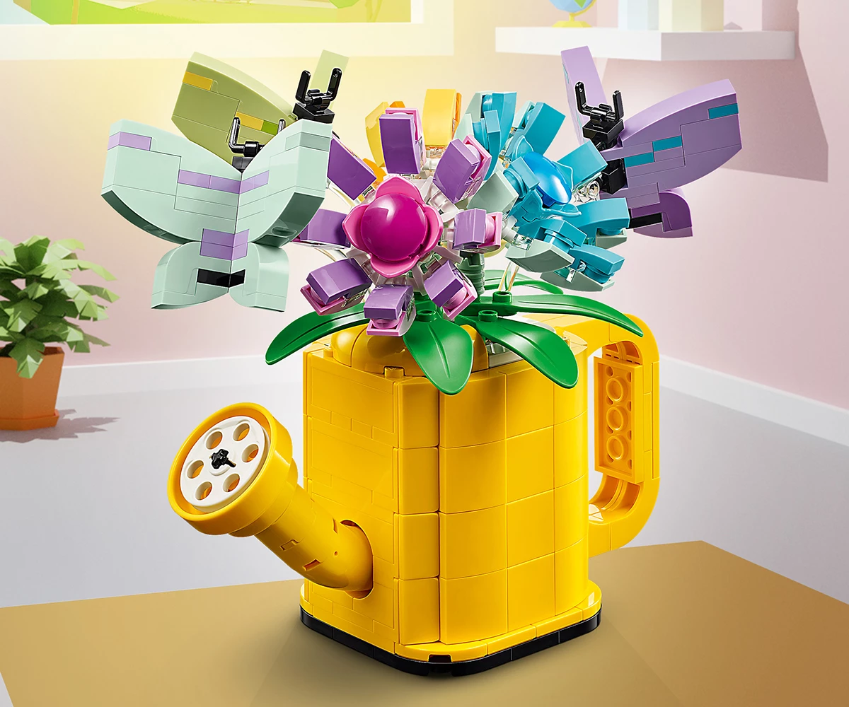 Детски комплект за игра LEGO® Creator 31149 - Цветя в лейка | Цвете | Цветя thumb 4 Конструктор ЛЕГО Creator 31149 | Цвете | Цветя thumb 4