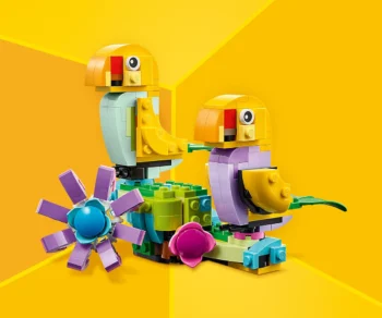 Детски комплект за игра LEGO® Creator 31149 – Цветя в лейка | Цвете | Цветя