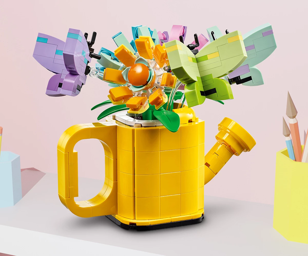 Детски комплект за игра LEGO® Creator 31149 - Цветя в лейка | Цвете | Цветя thumb 7 Конструктор ЛЕГО Creator 31149 | Цвете | Цветя thumb 7