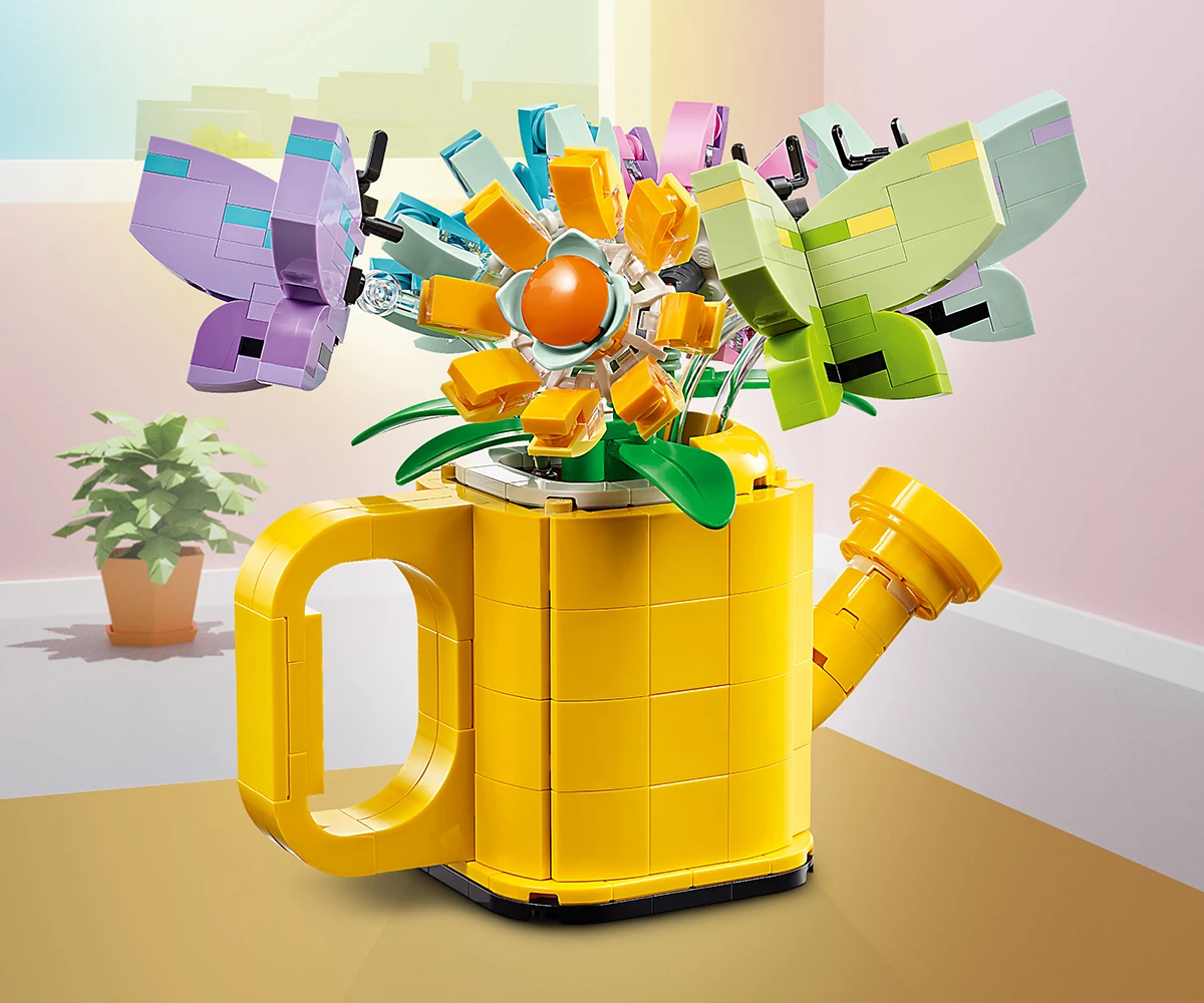 Детски комплект за игра LEGO® Creator 31149 - Цветя в лейка | Цвете | Цветя thumb 10 Конструктор ЛЕГО Creator 31149 | Цвете | Цветя thumb 10