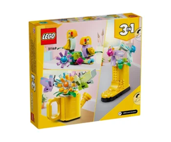 Детски комплект за игра LEGO® Creator 31149 – Цветя в лейка | Цвете | Цветя