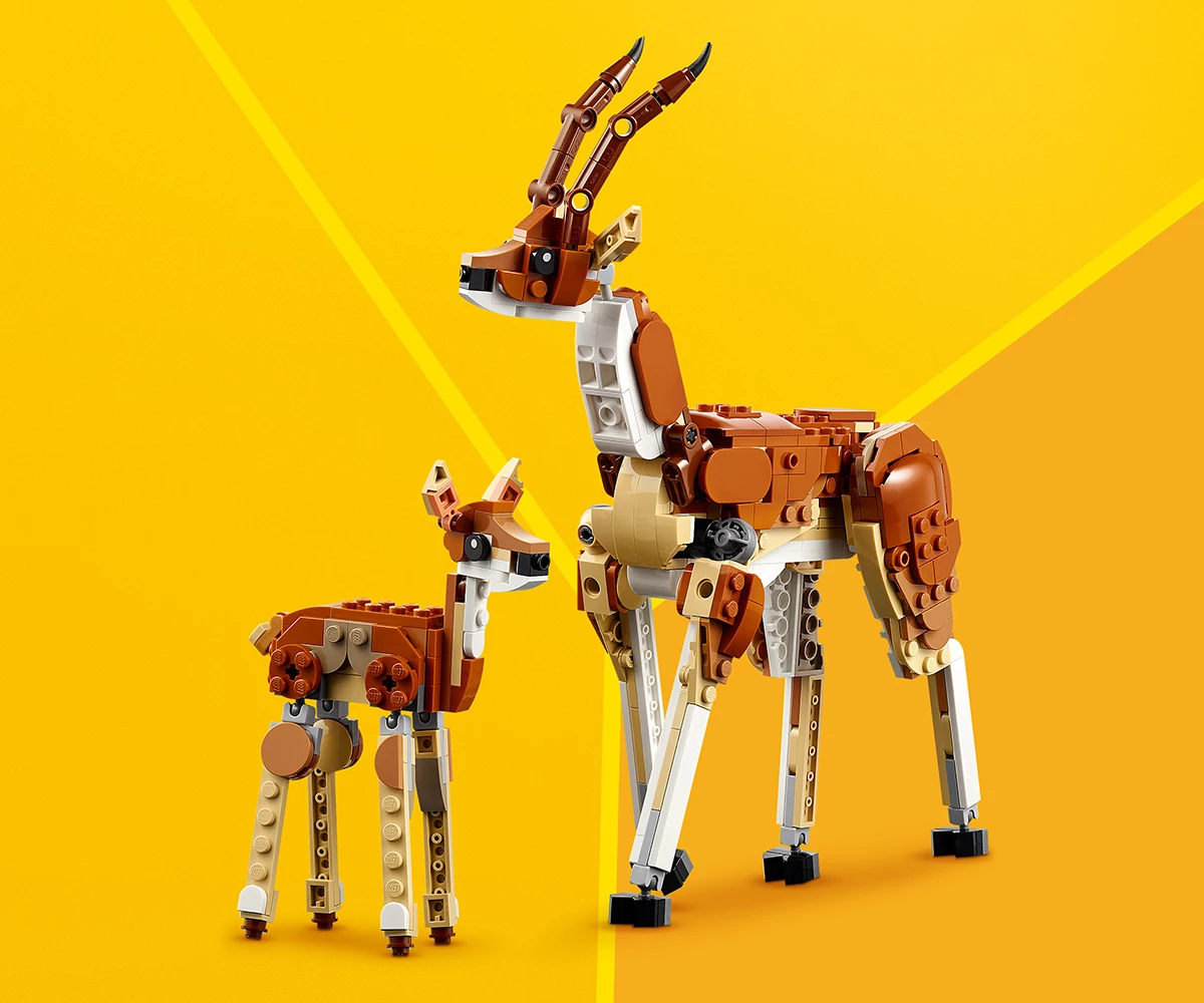 Детски комплект за игра LEGO® Creator 31150 - Диви животни от сафари thumb 6 Конструктор ЛЕГО Creator 31150 thumb 6
