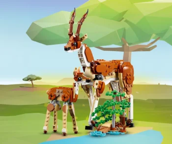 Детски комплект за игра LEGO® Creator 31150 – Диви животни от сафари