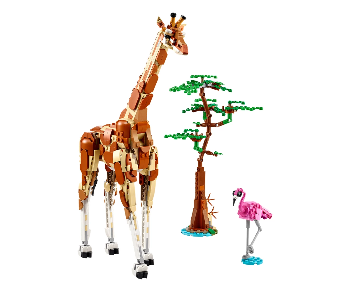 Детски комплект за игра LEGO® Creator 31150 - Диви животни от сафари thumb 3 Конструктор ЛЕГО Creator 31150 thumb 3
