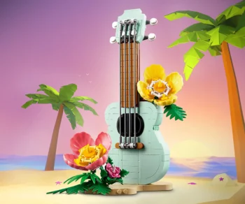 Детски комплект за игра LEGO® Creator 31156 – Тропическо укулеле