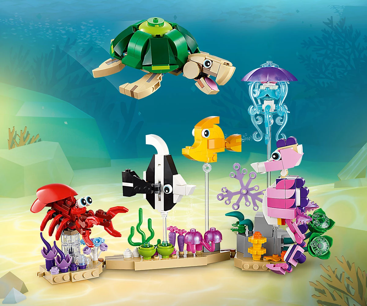 Детски комплект за игра LEGO® Creator 31158 - Морски животни thumb 13 Конструктор ЛЕГО Creator 31158 thumb 13