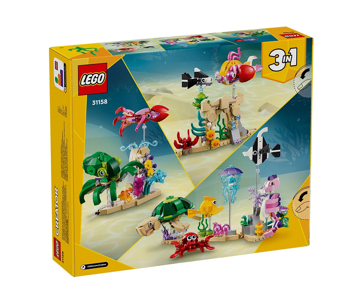 Детски комплект за игра LEGO® Creator 31158 - Морски животни thumb 2 Конструктор ЛЕГО Creator 31158 thumb 2