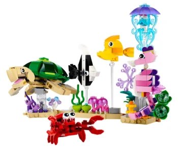 Детски комплект за игра LEGO® Creator 31158 – Морски животни