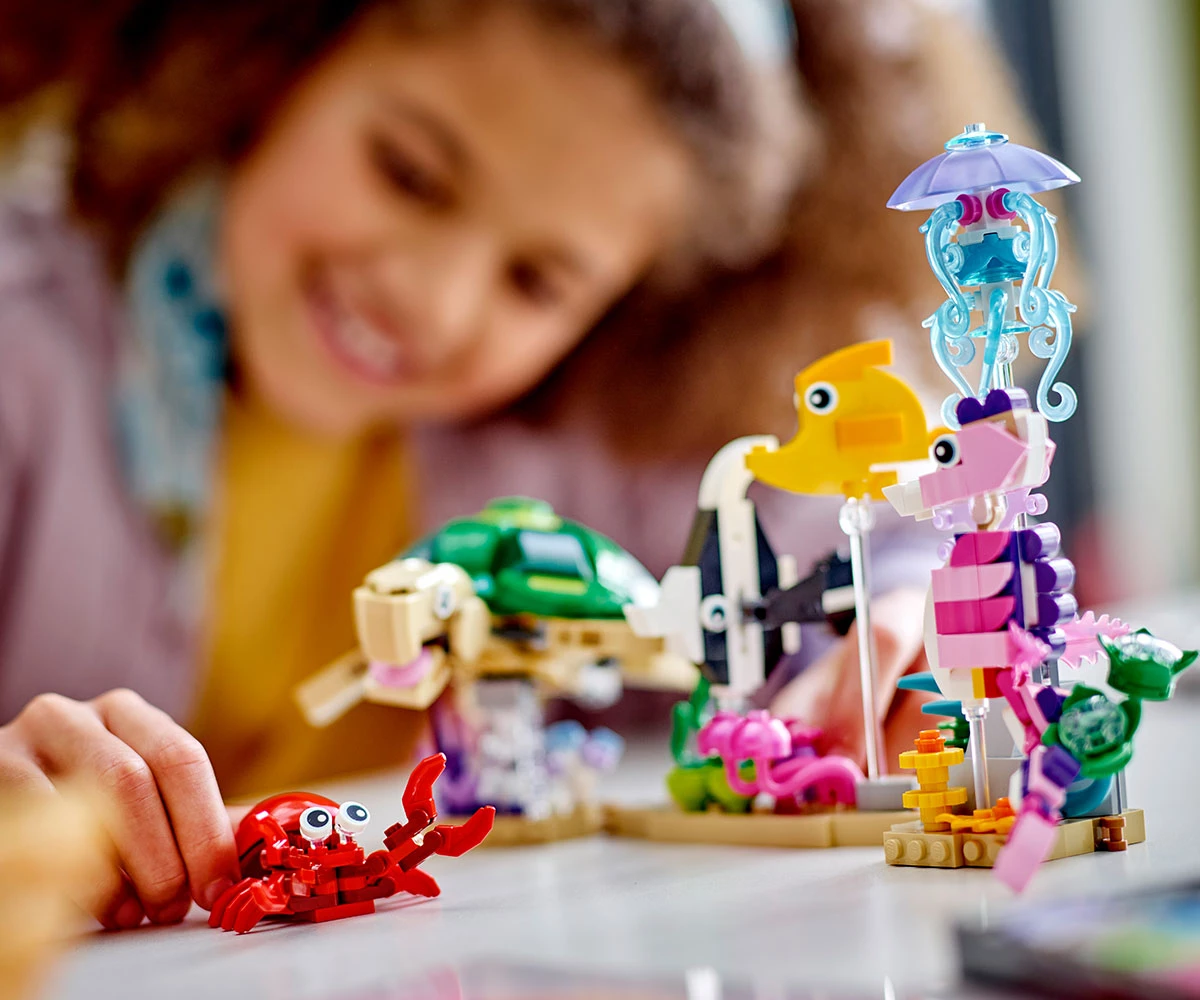 Детски комплект за игра LEGO® Creator 31158 - Морски животни thumb 9 Конструктор ЛЕГО Creator 31158 thumb 9