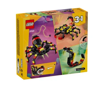 Детски комплект за игра LEGO® Creator 31159 – Диви животни: Изненадващ паяк