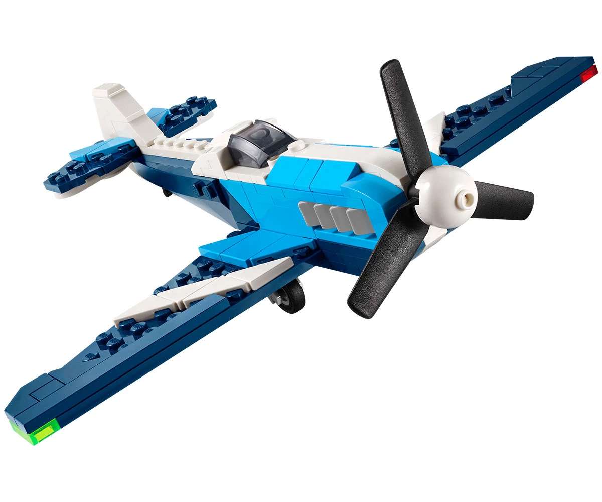 Детски комплект за игра LEGO® Creator 31160 - Летателни средства: Състезателен самолет thumb 3 Конструктор ЛЕГО Creator 31160 thumb 3